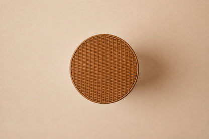 Cannella Floor Lamp, Low Column, overhead top view