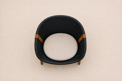 Cascais Lounge Chair, overhead top view