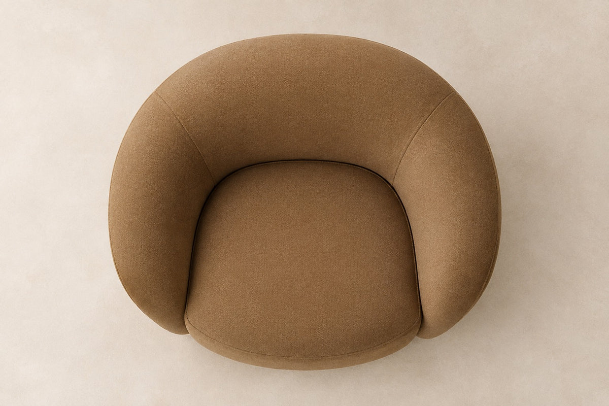 Copenhagen Chair, overhead top view