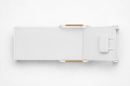 Faro Sun Lounger, overhead top view