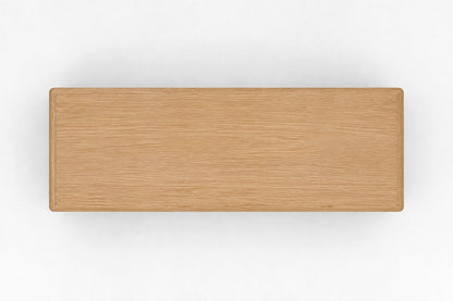 Gael Oak 4-Door Sideboard, overhead top view