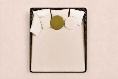 Ischia Daybed, overhead top view