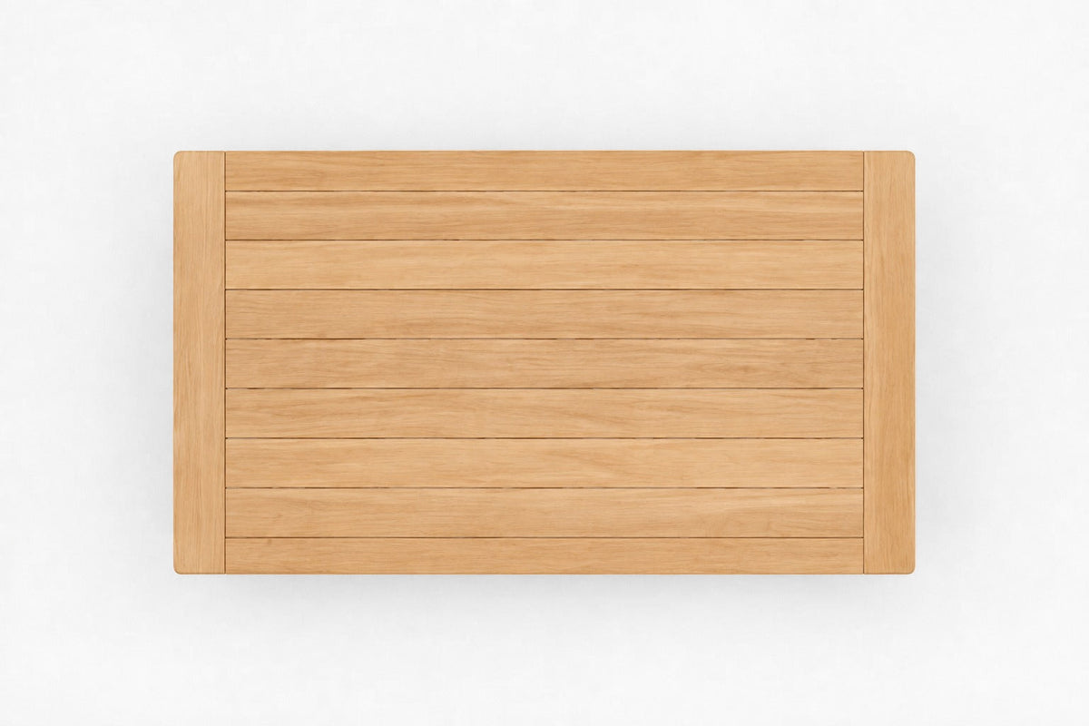 Ithaca Coffee Table, 120 cm, overhead top view