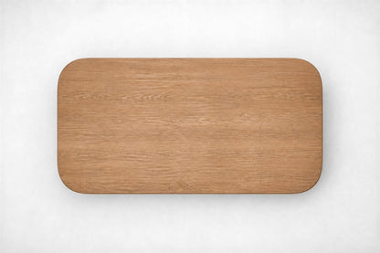 Kyoto Rectangular Dining Table, overhead top view