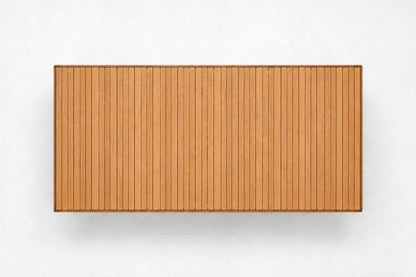 Lecce Dining Table, 200 cm, overhead top view