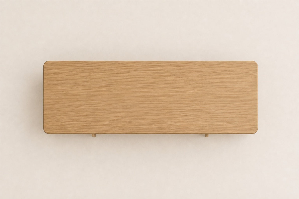 Ligné 4-Door Sideboard, overhead top view