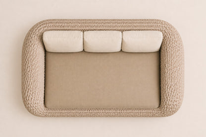 Marisol Sofa, 180 cm, overhead top view