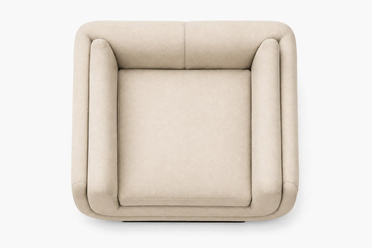 Matteo Chair, overhead top view