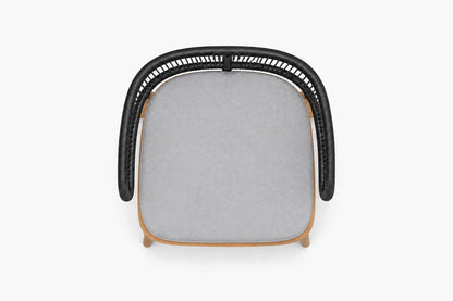 Menorca Dining Chair, overhead top view