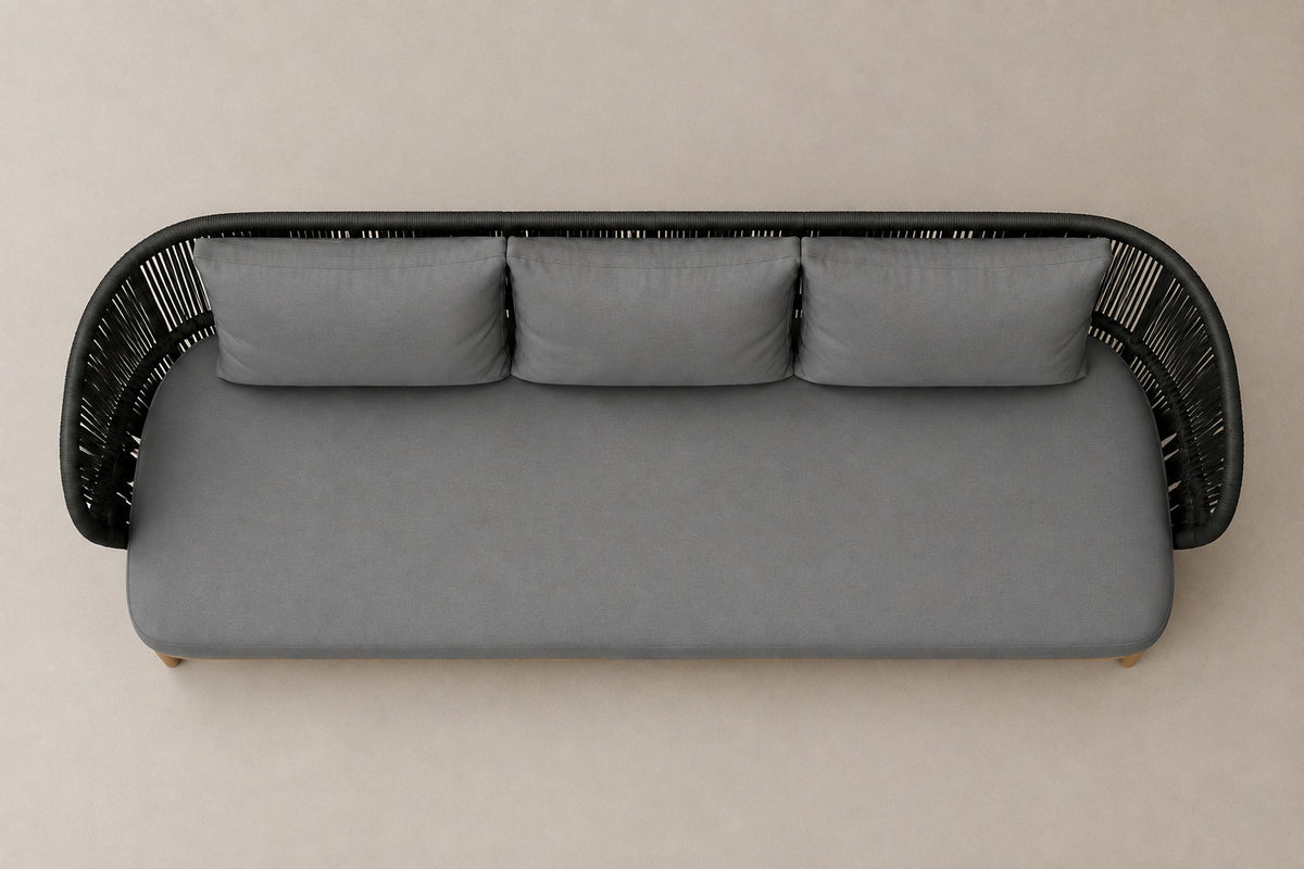 Menorca Sofa, overhead top view