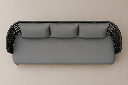 Menorca Sofa, overhead top view