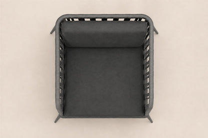 Mykonos Lounge Chair, Club, overhead top view