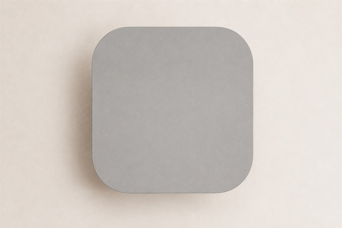 Mykonos Side Table, overhead top view