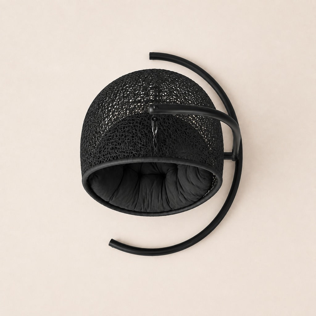 Nido Hanging Chair with Stand, overhead top view