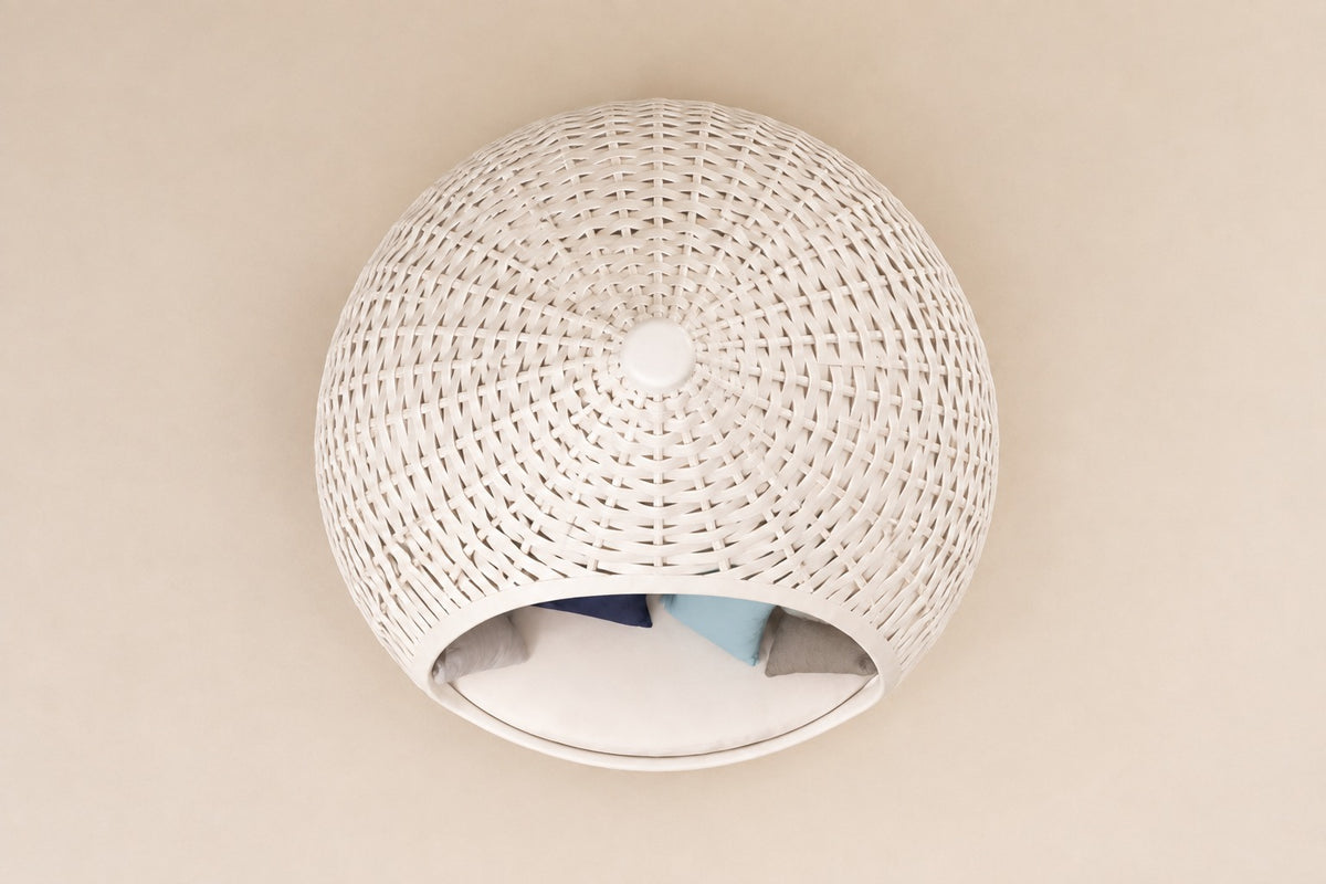 Nido Hanging Nest, Floor-Standing, overhead top view