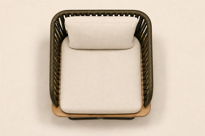 Portofino Lounge Chair, overhead top view