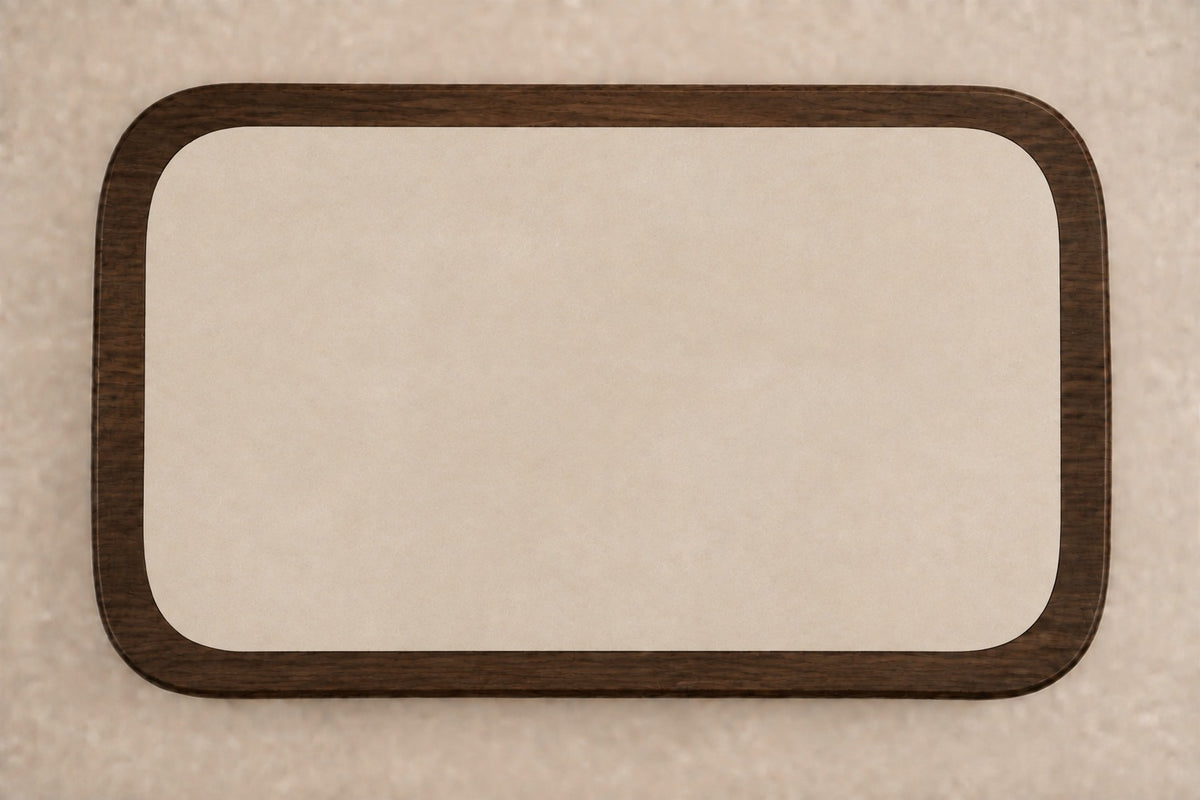 Positano Coffee Table, overhead top view