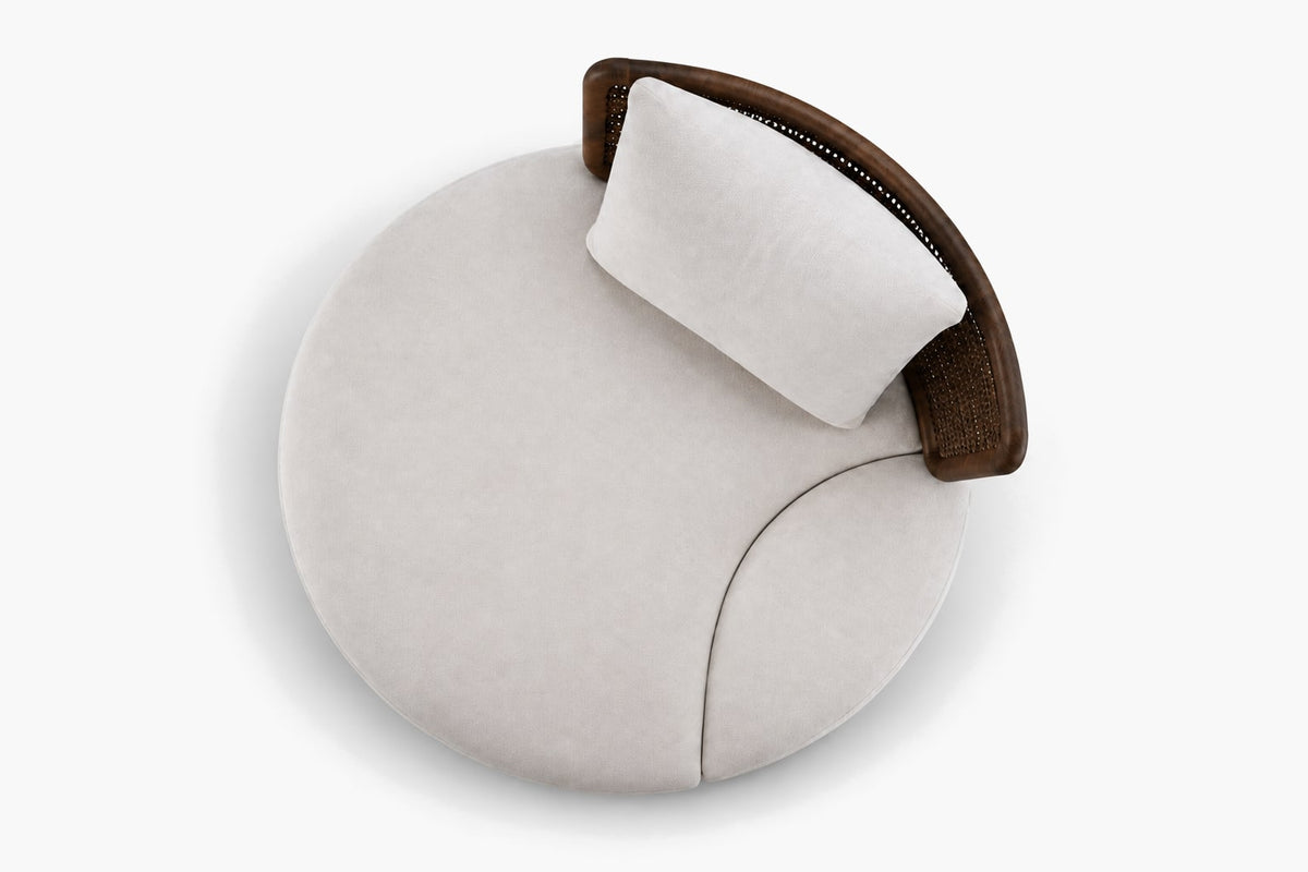 Ravello Lounge Chair, overhead top view