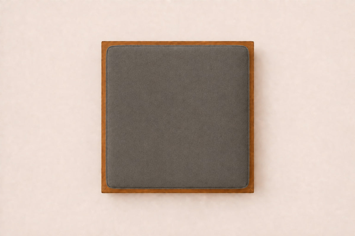 Ravello Ottoman, overhead top view
