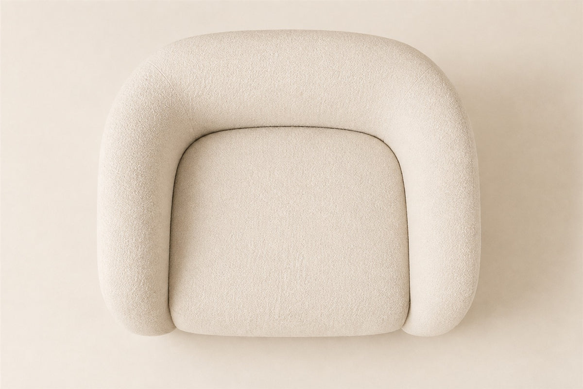 Sofia Chair, overhead top view