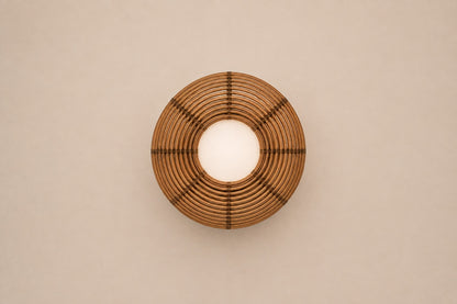 Verano Floor Lantern, Slim, overhead top view