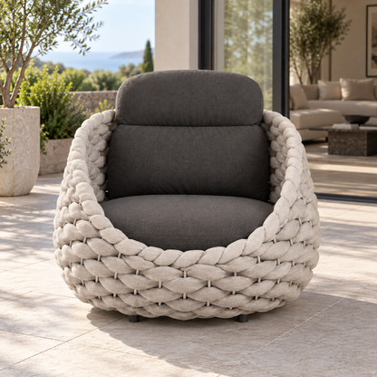 Lifestyle view: Cala Lounge Chair in a furnished setting