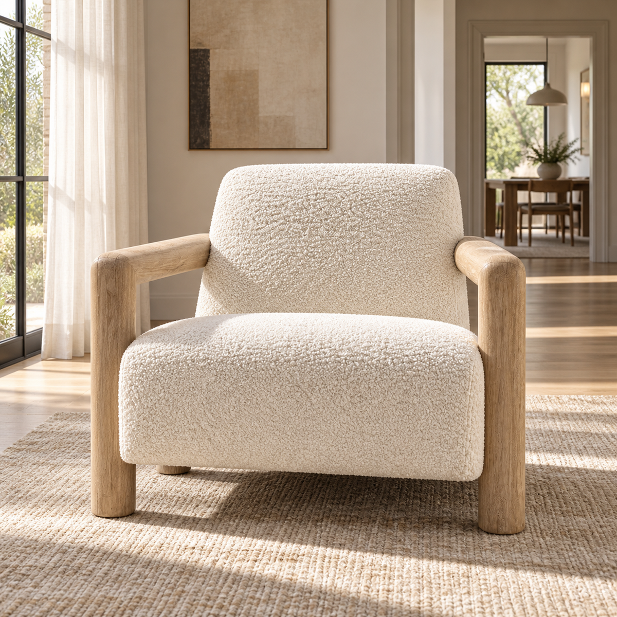 Lifestyle view: FCRD Chair in a furnished interior