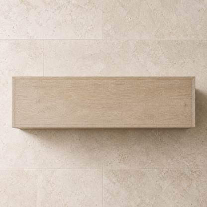 French Contemporary 4-Door Sideboard, overhead top view
