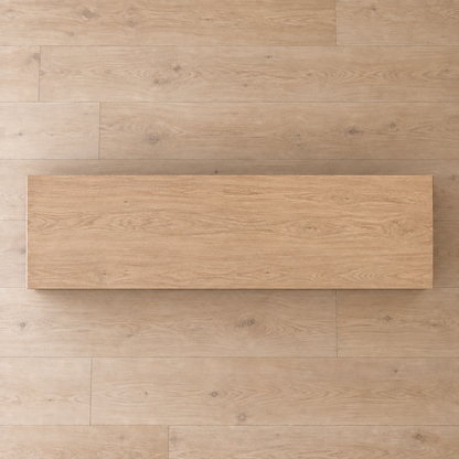 Genevieve Reeded 4-Door Sideboard, overhead top view