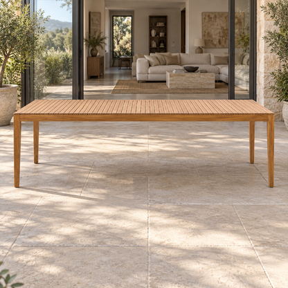Lifestyle view: Lecce Dining Table, 280 cm in a furnished setting