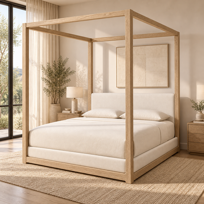 Right diagonal bedroom view