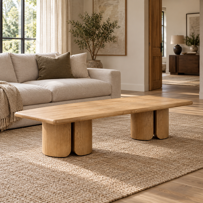 Lifestyle view: Madero Coffee Table in a furnished setting