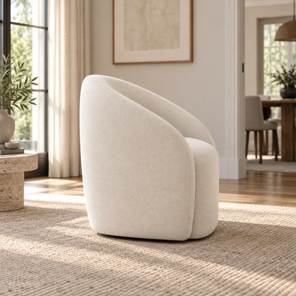 Lifestyle view: Napoli Chair, photographed in a furnished interior
