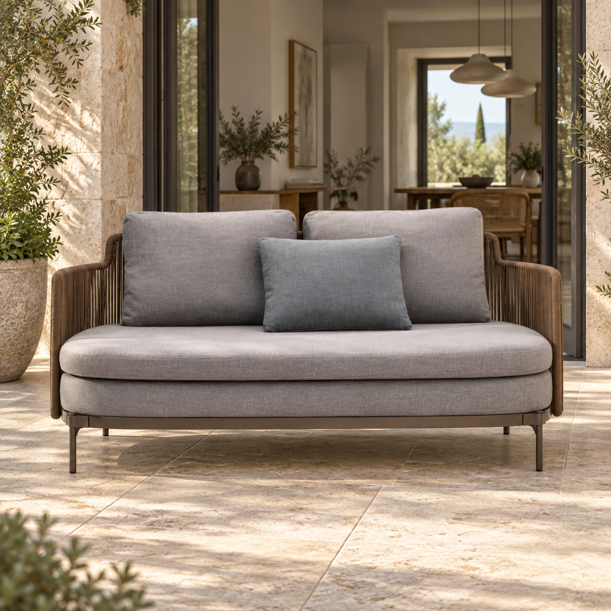 Lifestyle view: Amalfi Two-Seat Sofa