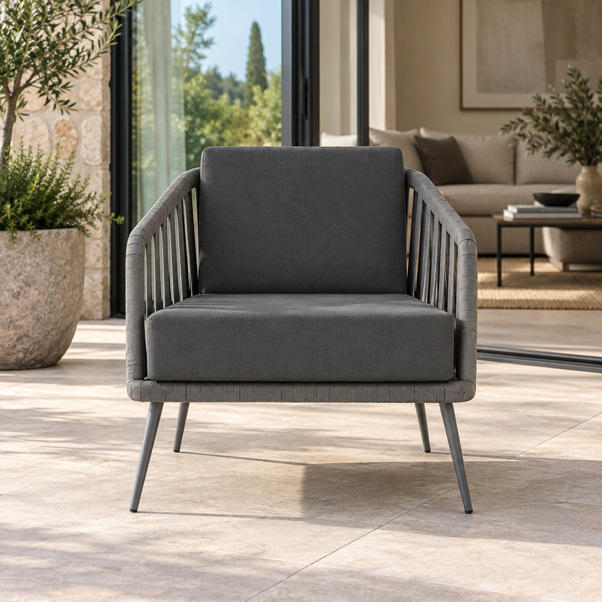 Lifestyle view: Mykonos Lounge Chair, Club