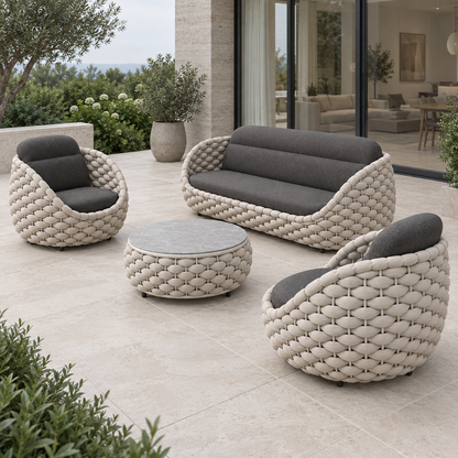 Lifestyle view: Cala Outdoor Sofa Set