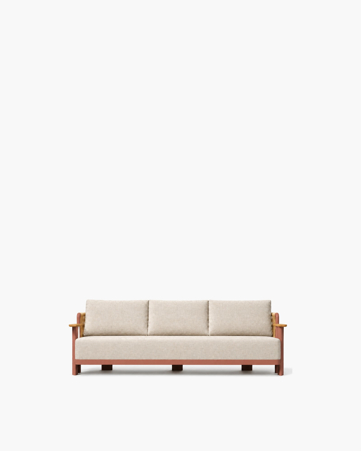 Aria Sofa in Aluminium