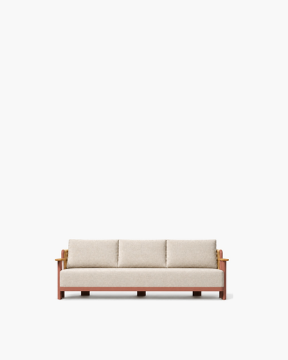 Aria Sofa in Aluminium