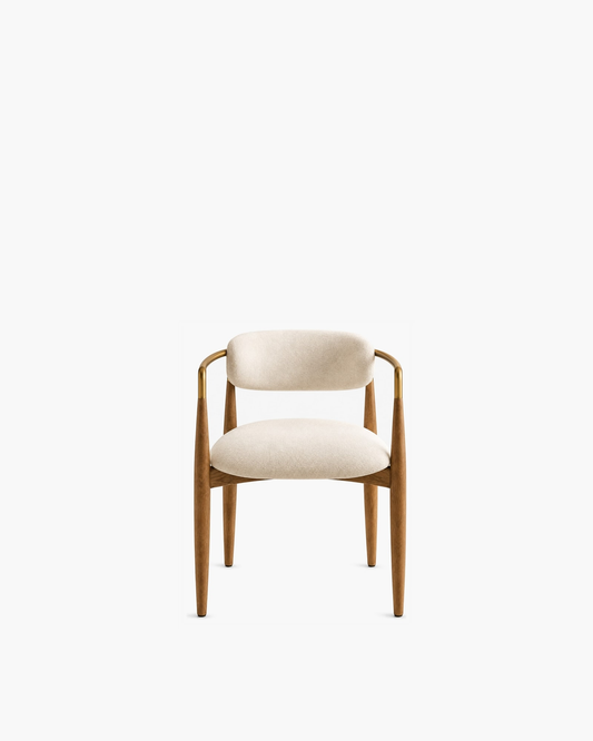 Arno Fabric Dining Armchair