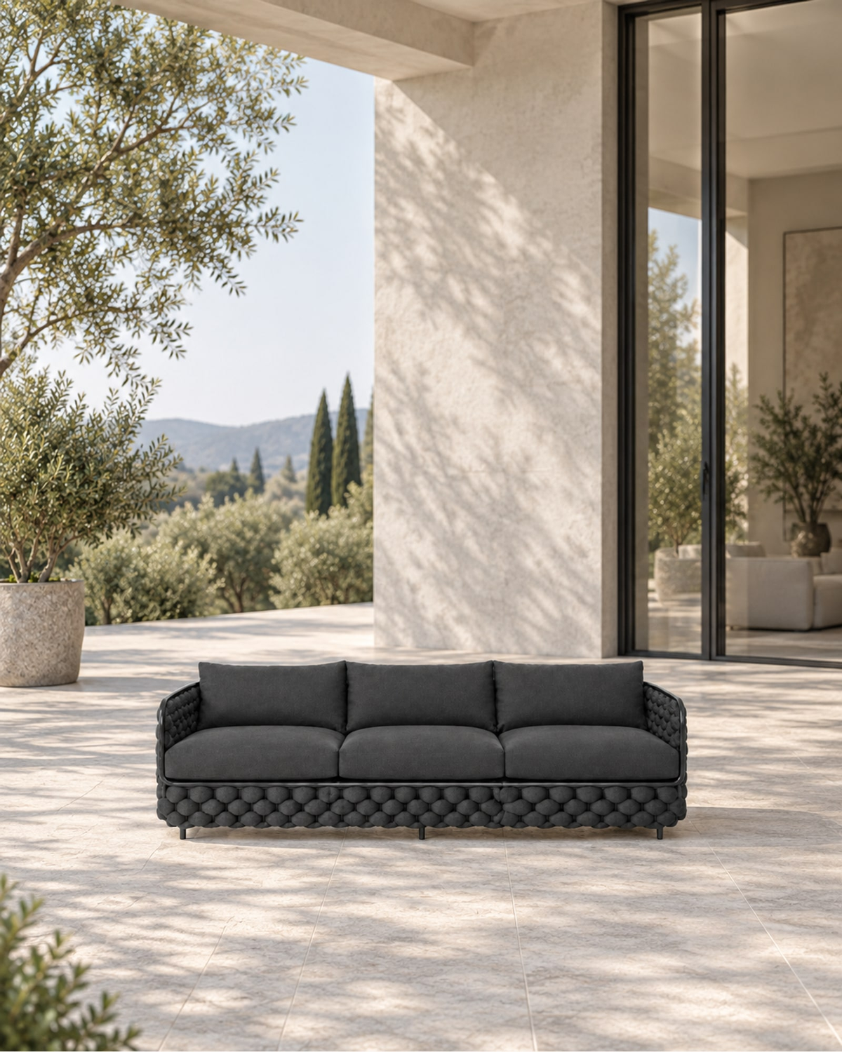 Bodrum Sofa in a styled setting