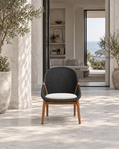 Cascais Lounge Chair in a styled setting