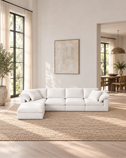 Cloud Sofa in a styled setting