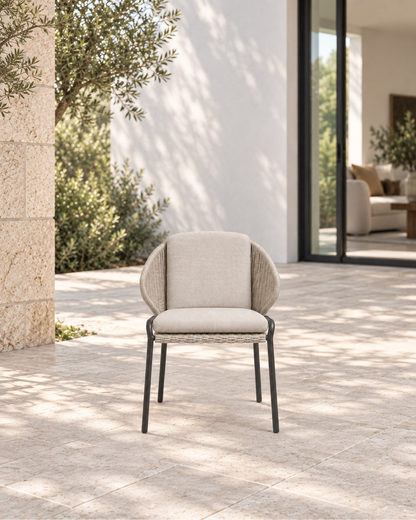 Comporta Dining Chair in a styled setting