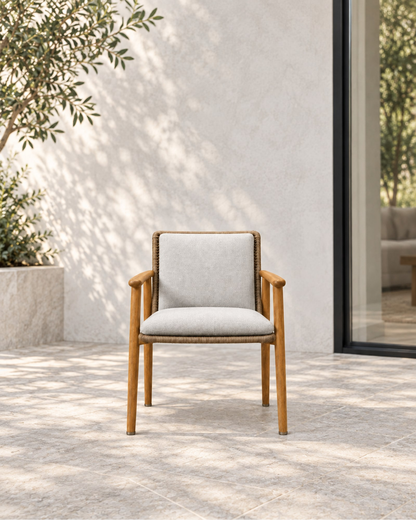 Estoril Dining Chair in a styled setting