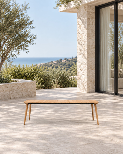 Estoril Dining Table, 280 cm in a styled setting