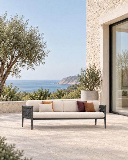 Formentera Sofa, 200 cm in a styled setting
