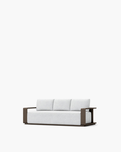 Grace Sofa in Aluminium