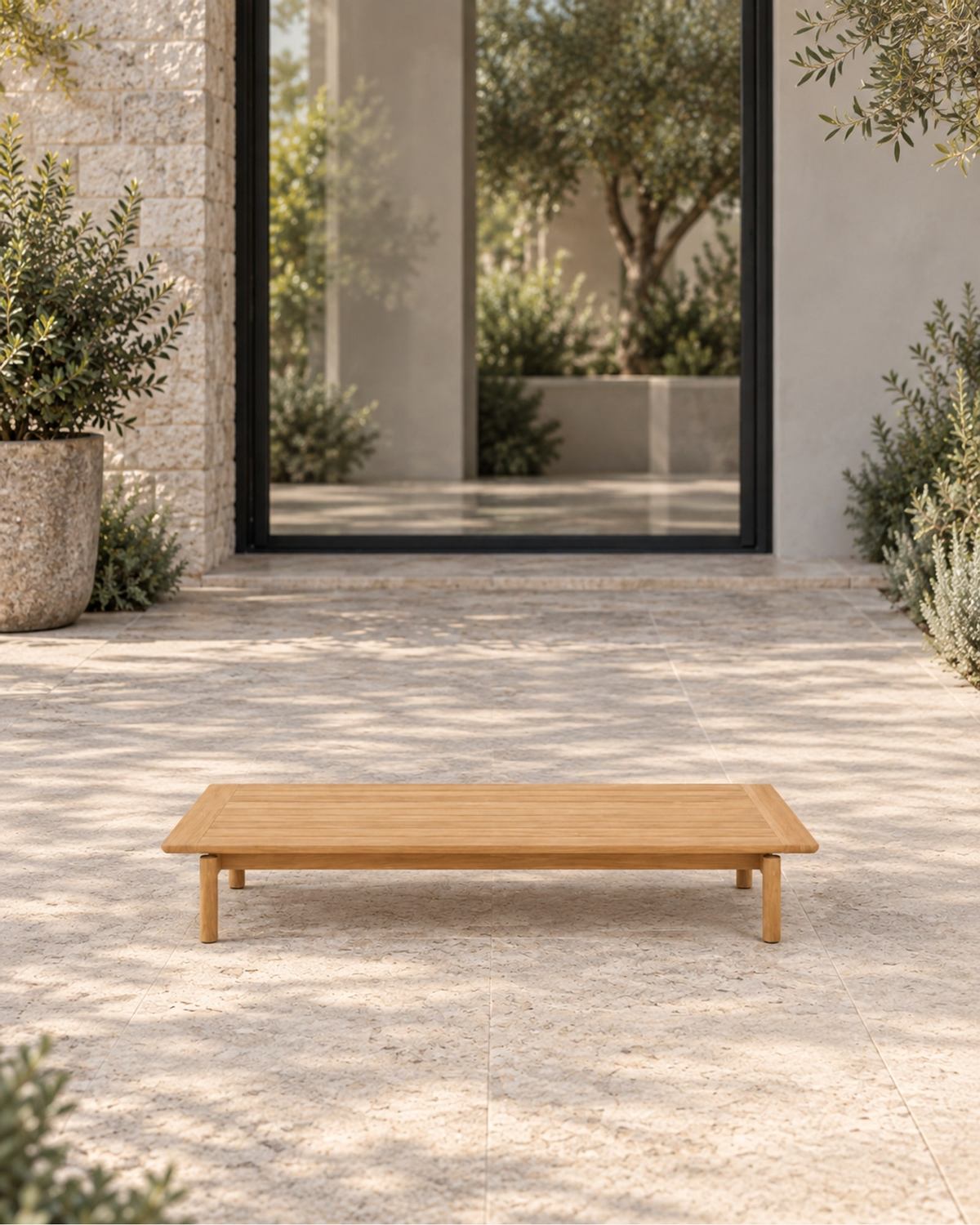 Ithaca Coffee Table, 160 cm in a styled setting