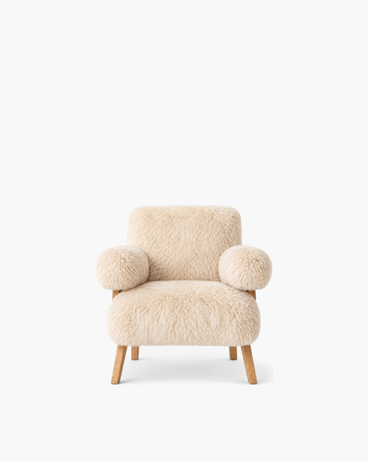 Jakob Sheepskin Lounge Chair
