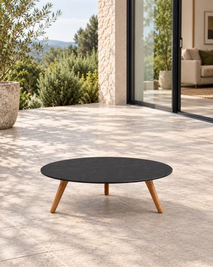 Marisol Coffee Table, 70 cm in a styled setting